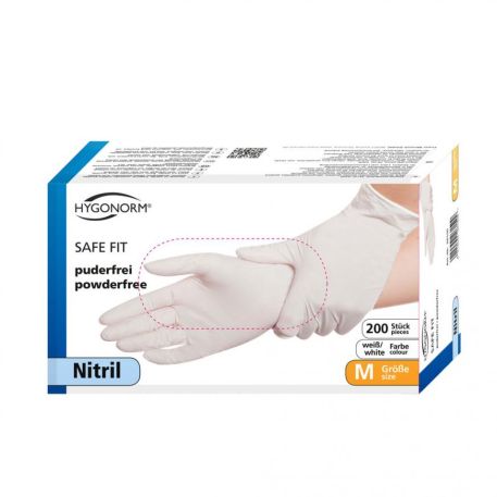 Nitrilové rukavice "Safe Fit" | bez púdru | 200 KS