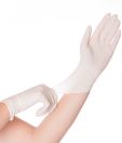 Latexové rukavice "Skin" | s púdrom | 100 KS