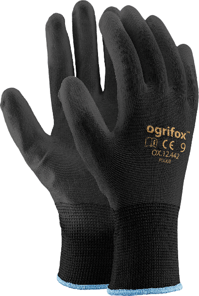 pracovné rukavice máčané v PVC-NITRIL-LATEX