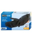 Nitrilové rukavice "Safe Light Black" | bez púdru | 100 KS