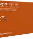 Nitrilové rukavice "nitrylex® high risk" | bez púdru | 100 ks
