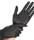 Nitrilové rukavice "Safe Light Black" | bez púdru | 90 KS