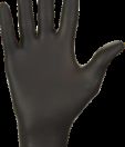 Nitrilové rukavice "DIAMANTE Black"  | bez púdru | 100 KS