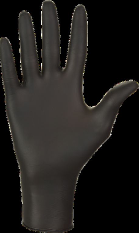Nitrilové rukavice "DIAMANTE Black"  | bez púdru | 100 KS