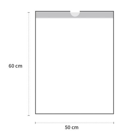 Vrecia na odpadky so sťahovacou šnúrkou, 30 l | HDPE, rolka